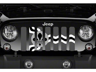 Grille Insert; St. Louis Tactical flag (97-06 Jeep Wrangler TJ)