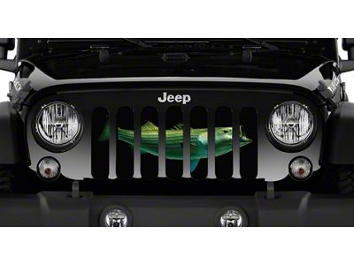 Grille Insert; Striped Bass (07-18 Jeep Wrangler JK)