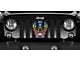 Grille Insert; Sugar Skull Rainbow (76-86 Jeep CJ5 & CJ7)