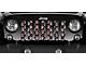 Grille Insert; Sugar Skulls (97-06 Jeep Wrangler TJ)