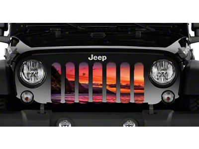 Grille Insert; Sunset on Kauai (76-86 Jeep CJ5 & CJ7)