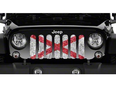 Grille Insert; Sweet Home Alabama (76-86 Jeep CJ5 & CJ7)