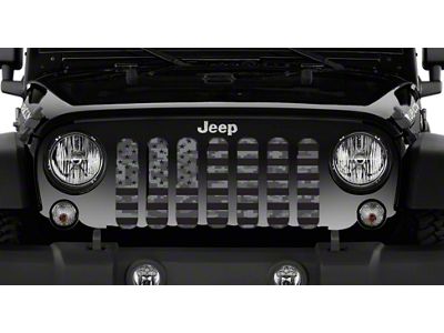 Grille Insert; Tactical American Digital Camo (07-18 Jeep Wrangler JK)