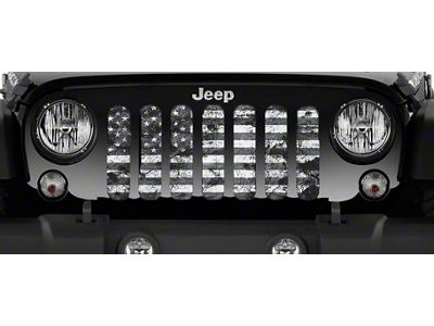 Grille Insert; Tactical Dirty Grace (76-86 Jeep CJ5 & CJ7)