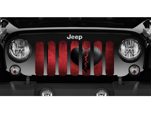 Grille Insert; Tainted Love (87-95 Jeep Wrangler YJ)