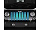 Grille Insert; Teal Fleck Print (76-86 Jeep CJ5 & CJ7)