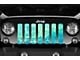 Grille Insert; Teal Marble (76-86 Jeep CJ5 & CJ7)