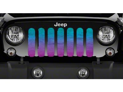 Grille Insert; Teal Ombre (97-06 Jeep Wrangler TJ)