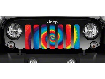 Grille Insert; Tie Dye (07-18 Jeep Wrangler JK)