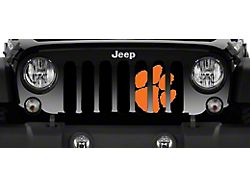 Grille Insert; Tiger Territory Tiger Print (18-24 Jeep Wrangler JL w/o TrailCam)