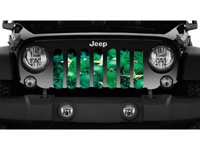 Grille Insert; Tis the Season (76-86 Jeep CJ5 & CJ7)