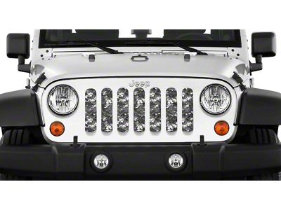 Grille Insert; Urban Camo (76-86 Jeep CJ5 & CJ7)