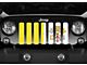 Grille Insert; Vatican City Flag (07-18 Jeep Wrangler JK)