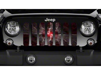 Grille Insert; Warped (76-86 Jeep CJ5 & CJ7)