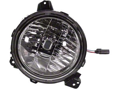 Halogen Headlight; Driver Side (18-25 Jeep Wrangler JL)