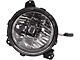 Halogen Headlight; Driver Side (18-24 Jeep Wrangler JL)