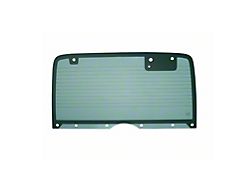Hard Top Back Glass with Defrost; Gray Tint (87-95 Jeep Wrangler YJ)