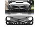 American Modified Hawke Grille; Matte Black (07-18 Jeep Wrangler JK)