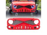 American Modified Hawke Grille; Red (07-18 Jeep Wrangler JK)