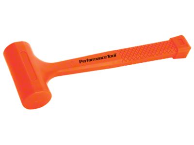 Hi-Viz Dead Blow Hammer; 16-Ounce