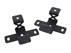 Hood Cowl Double Cube Light Brackets (18-25 Jeep Wrangler JL, Excluding 4xe)