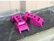 Hood Latches; Passion Pink (07-18 Jeep Wrangler JK)