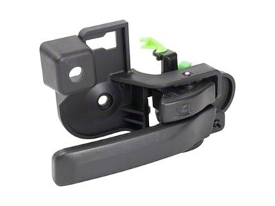 Interior Door Handle; Front or Rear Driver Side; Black (11-16 Jeep Wrangler JK w/ Full Doors)