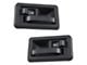 Interior Door Handles; Black (91-04 Jeep Wrangler YJ & TJ)