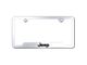 Jeep License Plate Frame; Chrome (Universal; Some Adaptation May Be Required)