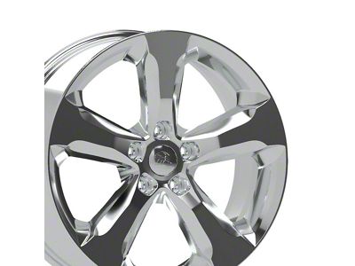 JP28 Chrome Wheel; 20x8.5; 50mm Offset (07-18 Jeep Wrangler JK)