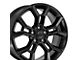 JP29 Satin Black Wheel; 20x8.5; 50mm Offset (07-18 Jeep Wrangler JK)