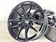 JP3 Matte Black Wheel; 20x10 (07-18 Jeep Wrangler JK)