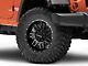 Raceline Injector Black Wheel; 17x9 (07-18 Jeep Wrangler JK)