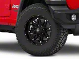 Fuel Wheels Hostage Matte Black Wheel; 17x9; -12mm Offset (18-24 Jeep Wrangler JL)