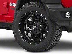 Fuel Wheels Hostage Matte Black Wheel; 20x9 (18-24 Jeep Wrangler JL)