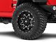 Fuel Wheels Lethal Satin Black Milled Wheel; 20x10; -24mm Offset (18-24 Jeep Wrangler JL)