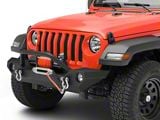 Rock Rage Front Bumper; Textured Black (18-24 Jeep Wrangler JL)