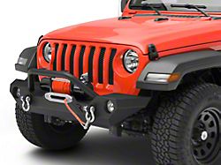 Rock Rage Front Bumper; Textured Black (18-24 Jeep Wrangler JL)