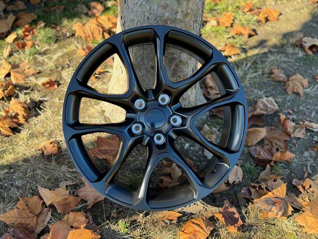 JP3 Matte Black Wheel; 20x9 (18-24 Jeep Wrangler JL)