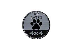 K9 Rated Badge (Universal; Some Adaptation May Be Required)