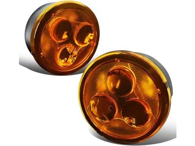 LED Turn Signal Lights; Amber (07-18 Jeep Wrangler JK)