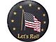 Let's Roll Spare Tire Cover with Camera Port; Navy (18-24 Jeep Wrangler JL)