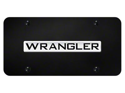 Wrangler License Plate (Universal; Some Adaptation May Be Required)