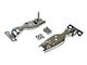 Liftgate Glass Hinge Kit; Stainless Steel (07-18 Jeep Wrangler JK)