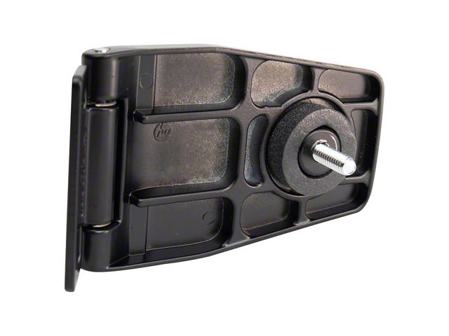 Liftgate Hinge; Black; Driver Side (87-06 Wrangler YJ & TJ)