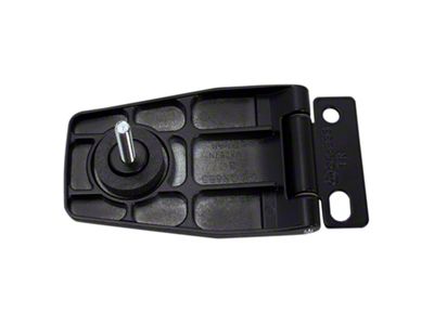 Liftgate Hinge; Black; Passenger Side (87-06 Jeep Wrangler YJ & TJ)