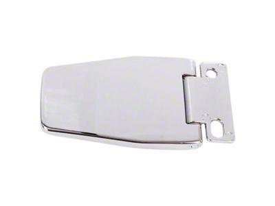 Liftgate Hinge; Chrome; Driver Side (87-06 Wrangler YJ & TJ)