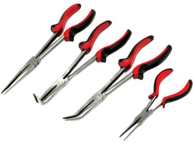 Long Nose Set Pliers; 4-Piece Set