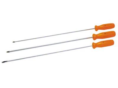 Long Shaft Screwdriver Set; 3-Piece Set