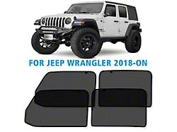 Magnetic Car Window Sunshade (18-24 Jeep Wrangler JL 4-Door)